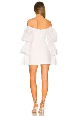 Natalie Rolt Kenzy Mini Dress White Size 10 for rent on The Volte - image 2