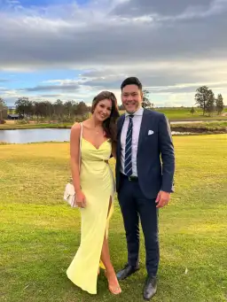 For Love and Lemons Kyra Cut Out Dress Yellow Size 8 for rent on The Volte - image 2