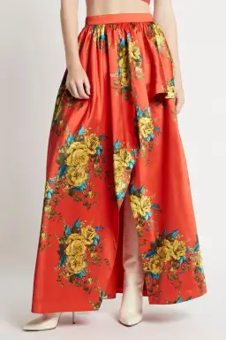 Sass and Bide Wild Play Skirt Orange Size 8 for rent on The Volte - image 2