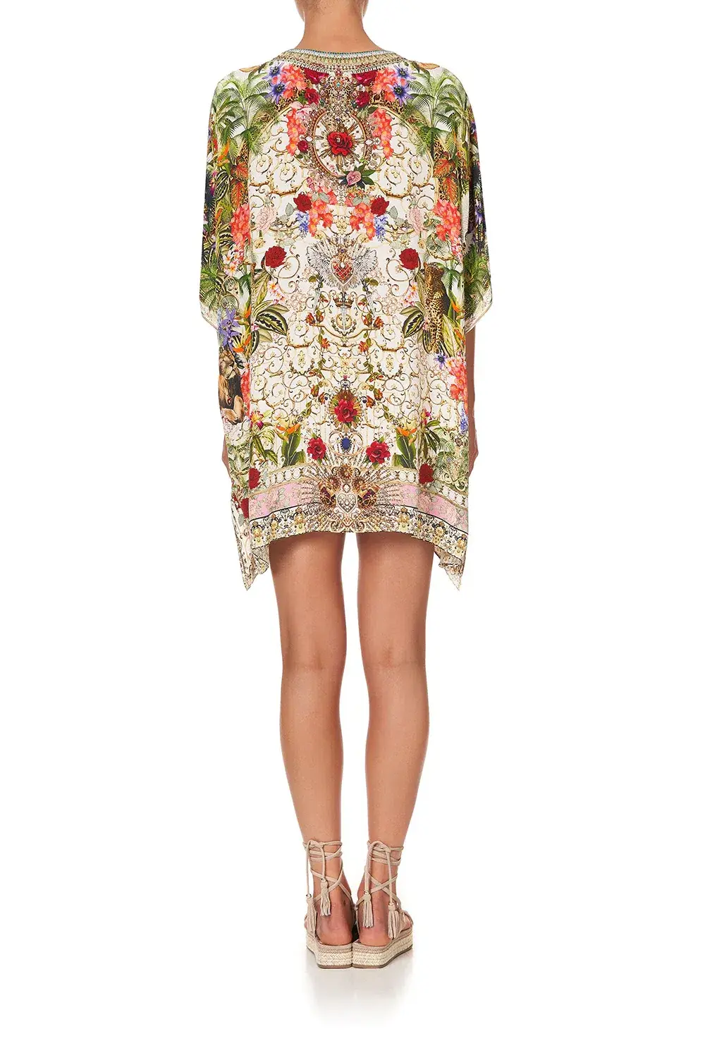 Camilla Fair Verona Short Lace Up Kaftan One Size - Image 3