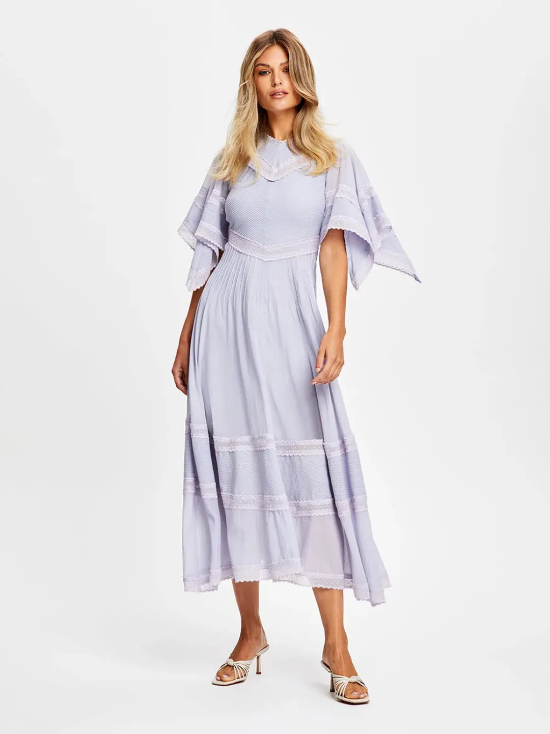 Alice McCall Lavender Some Girls Midi Dress Purple Size 6 for rent on The Volte - main image