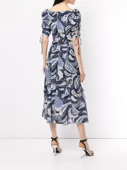 ALice McCall Royal Paisley Midi Dress Print Size 6 for rent on The Volte - image 3