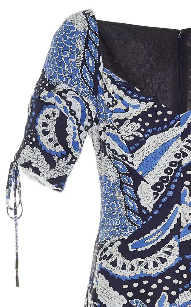 ALice McCall Royal Paisley Midi Dress Print Size 6 for rent on The Volte - main image