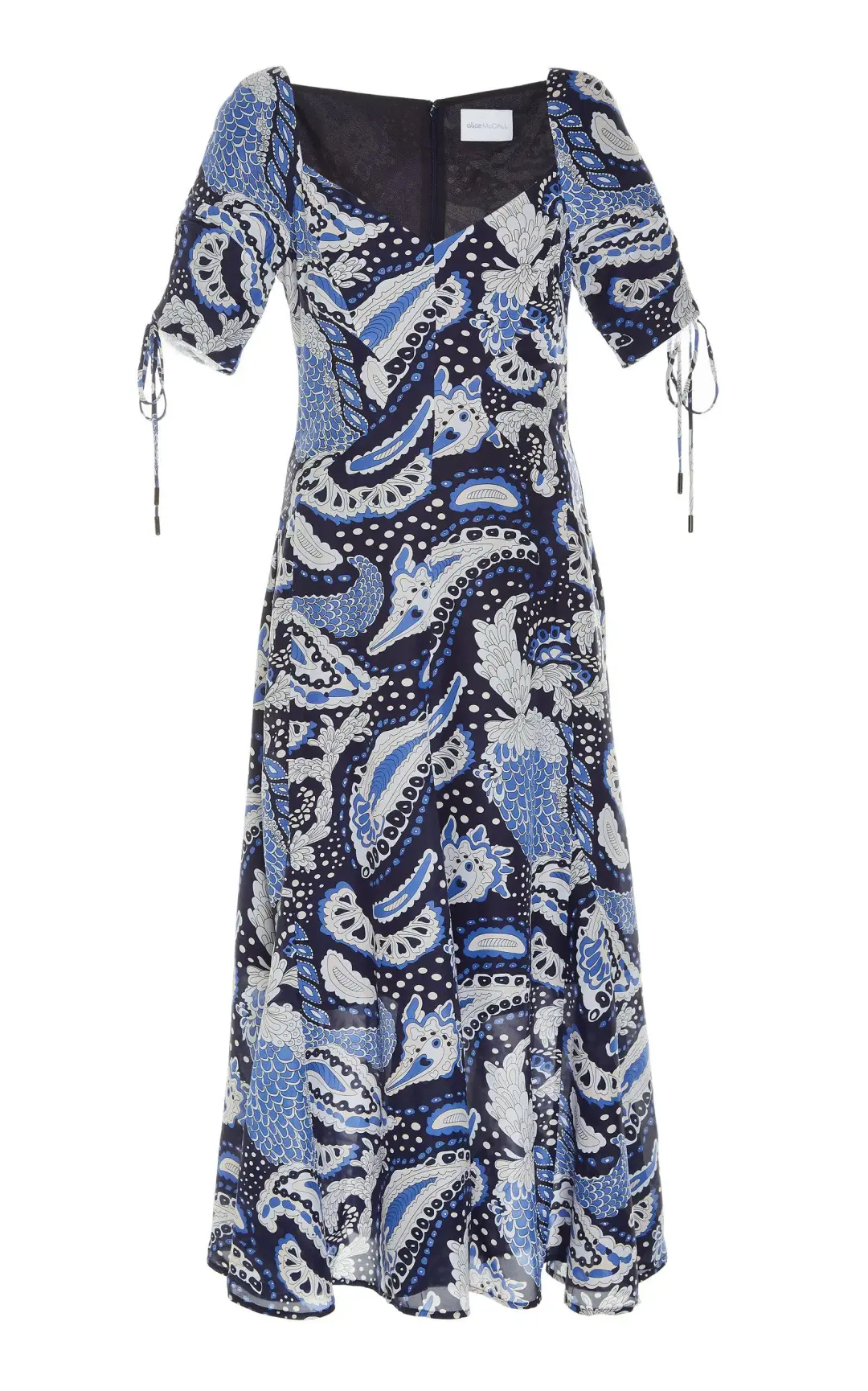 ALice McCall Royal Paisley Midi Dress Print Size 6 for rent on The Volte - main image