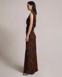 Bec & Bridge Casabel Maxi Dress Print Size 6 for rent on The Volte - image 3