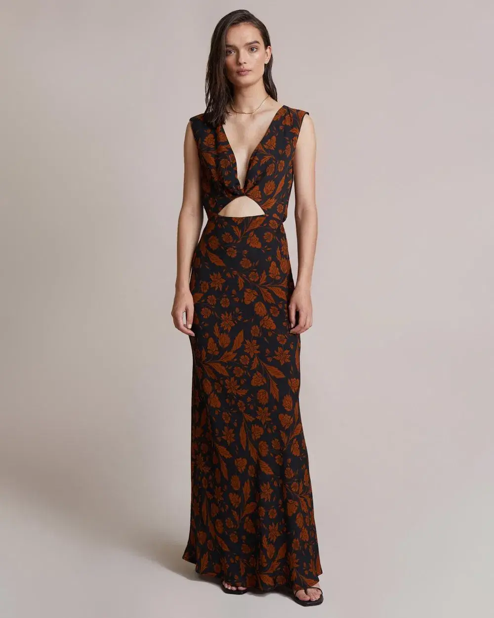 Bec & Bridge Casabel Maxi Dress Print Size 6 for rent on The Volte - main image
