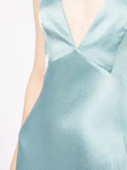 BEC & BRIDGE DUCK EGG VALENTINA MIDI DRESS - SIZE 8 AU/4 US (RRP $260) for rent on The Volte - image 5