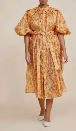 Acler Cranhurst Dress Peach Parfait Size 12 for rent on The Volte - image 3