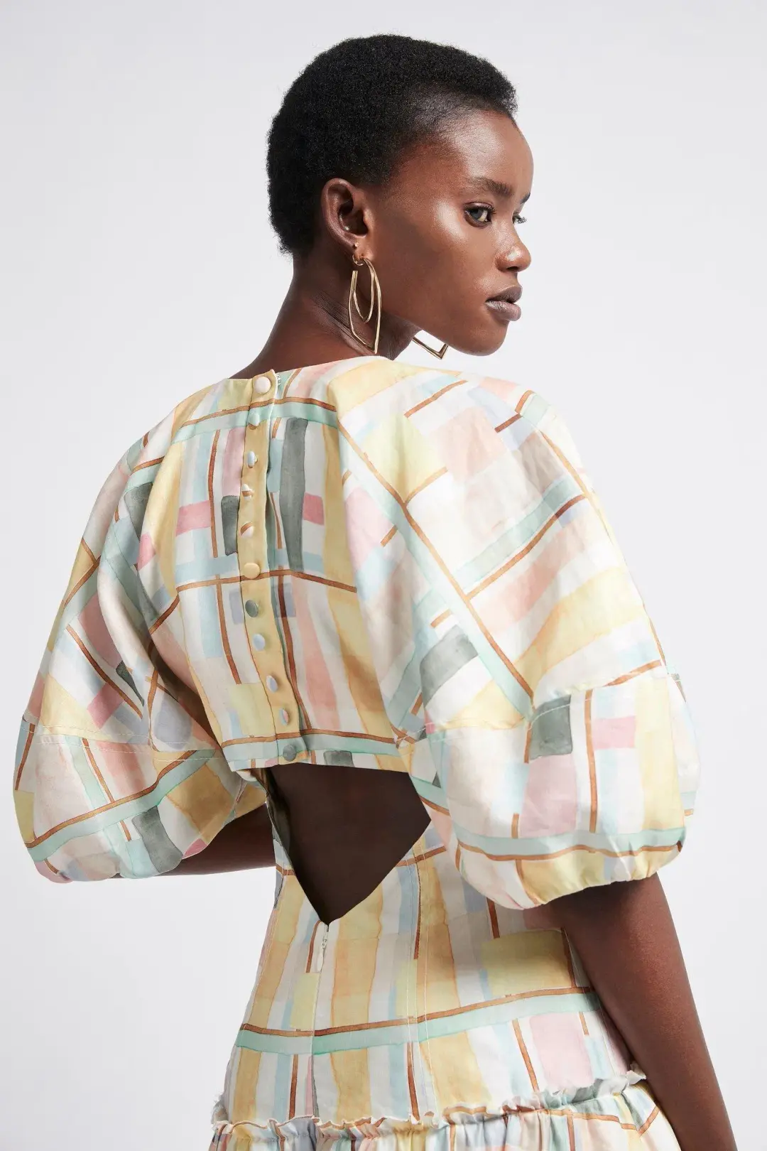 Aje L'Espirit Corset Dress Multi Size 14 for rent on The Volte - main image