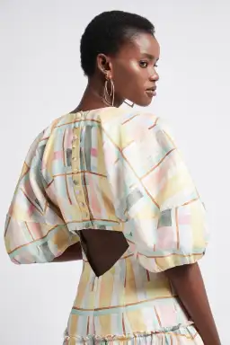 Aje L'Espirit Corset Dress Multi Size 14 for rent on The Volte - image 3