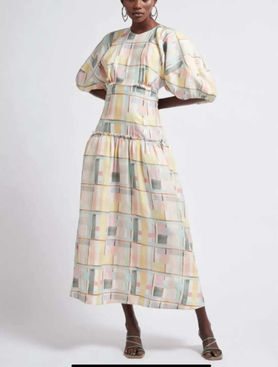 Aje L'Espirit Corset Dress Multi Size 14 for rent on The Volte - main image