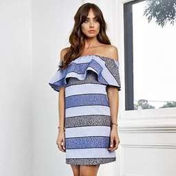 Kookai Paloma Stripe Dress size 10