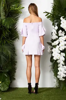 Maurie and Eve Jagger Dress Violet Size 10 for rent on The Volte - image 3