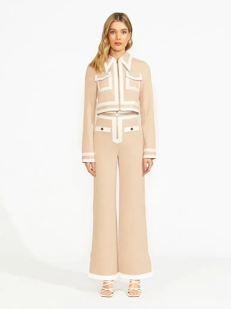 Alice McCall Midnight Love Pants Mocha Size AU 8 for rent on The Volte - main image