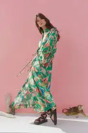 Alemais Arlo Shirt Dress Green Size 14 for rent on The Volte - image 3