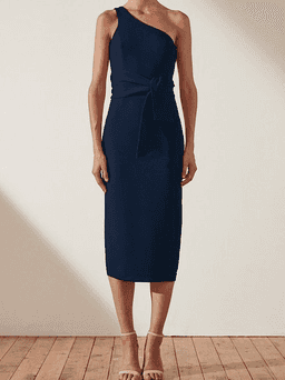 Shona Joy Bryant One Shoulder Midi dress Size 6 for rent on The Volte - image 1