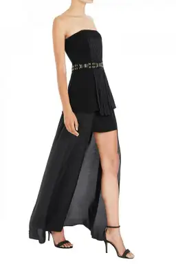 Sass & Bide See Then Saw Dress Black Size 12 for rent on The Volte - image 2