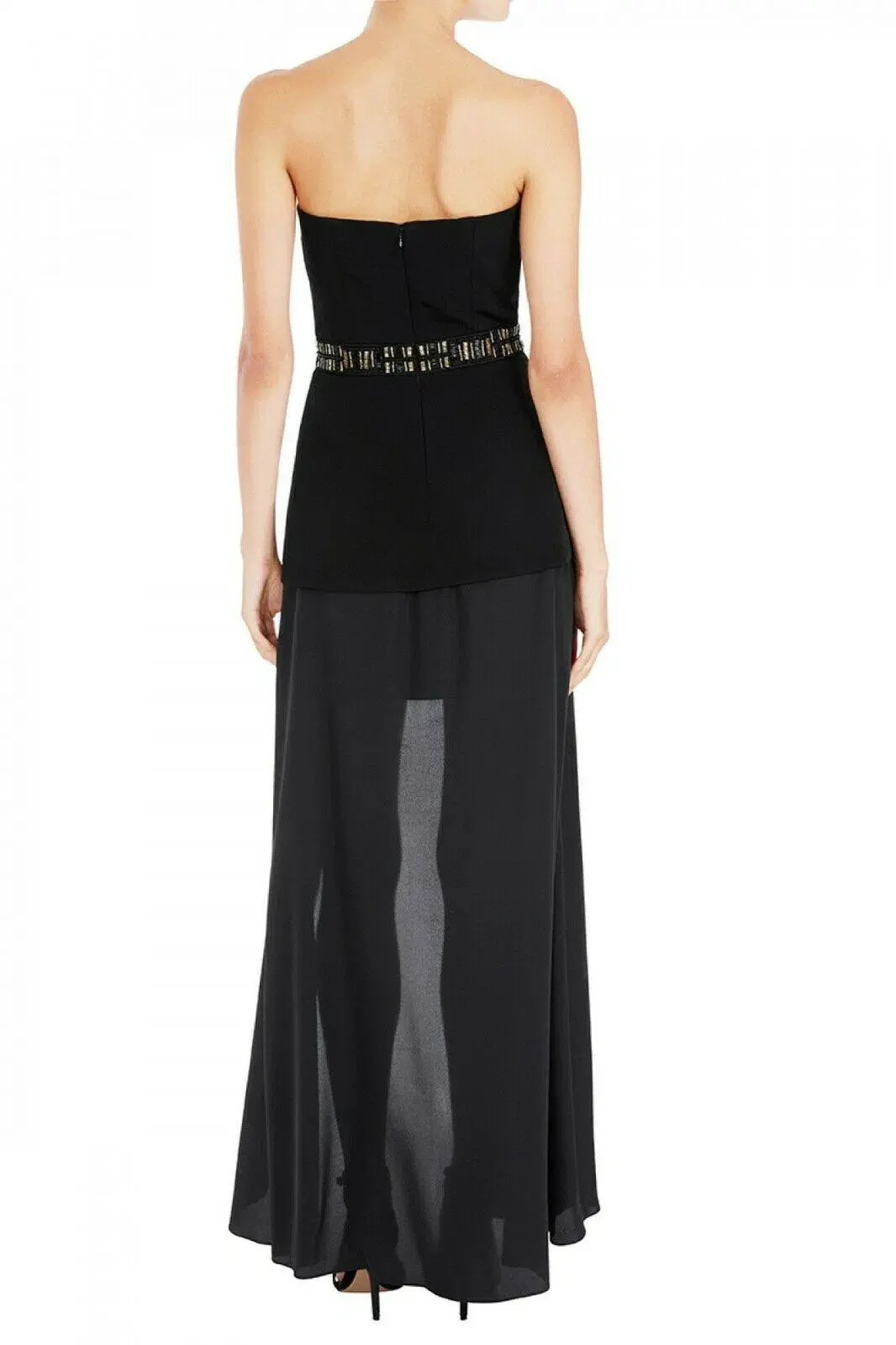 Sass & Bide See Then Saw Dress Black Size 12 for rent on The Volte - main image