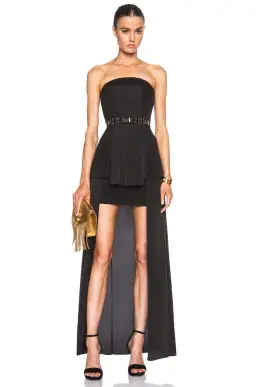 Sass & Bide See Then Saw Dress Black Size 12 for rent on The Volte - image 1