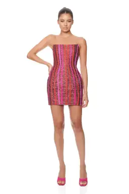 Eliya the Label Juliet Dress Pink Size 6 for rent on The Volte - image 1