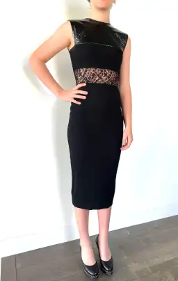 Alex Perry Sleeveless Dress Black Size 6