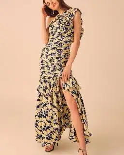 C/MEO Collective Enlight Gown Print Size 8 for rent on The Volte - image 3