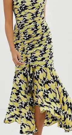 C/MEO Collective Enlight Gown Print Size 8 for rent on The Volte - main image