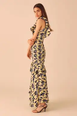C/MEO Collective Enlight Gown Print Size 8 for rent on The Volte - image 2