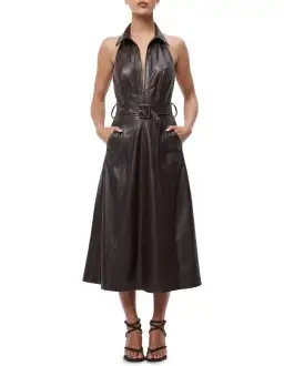 Mossman Opulence Maxi Dress Chocolate Size 14 for rent on The Volte - image 1