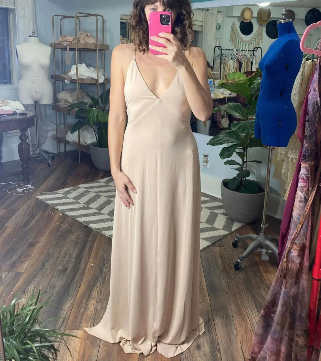 We Are Reclamation Bliss Slip Nude - One Size (XS-XXXL) for rent on The Volte - main image