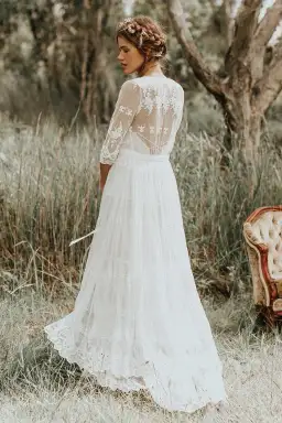 Spell Canyon Moon Mesh Duster White Size M for rent on The Volte - image 5