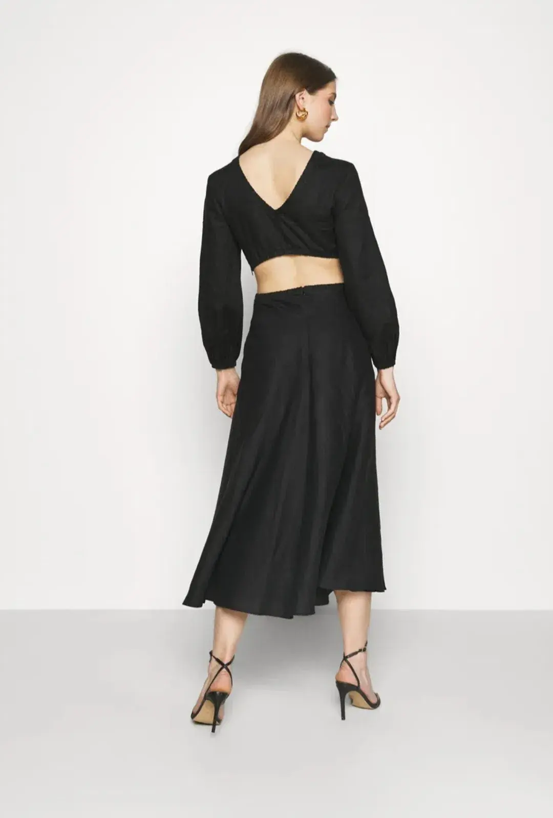 Bec and Bridge Madeleine Midi Dress Black Size 10 for rent on The Volte - main image