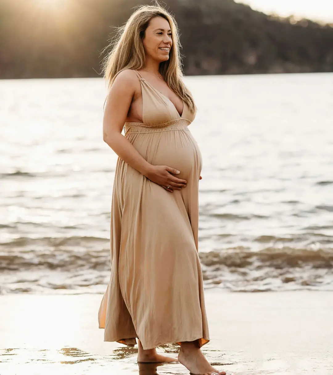 We Are Reclamation 'Everyday Is Joy' Slip Dress Nude - One Size Fits Most (XS-XXXL) for rent on The Volte - main image