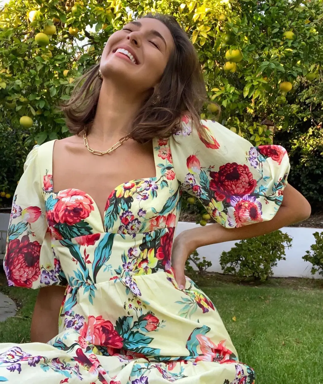 Alice McCall Baby Dee Midi Dress Print Size 12 for rent on The Volte - main image