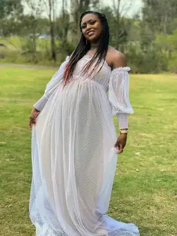 Isadora Tulle Dress with Nude Lining Size XXXL / AU 20 Plus Size for rent on The Volte - image 3