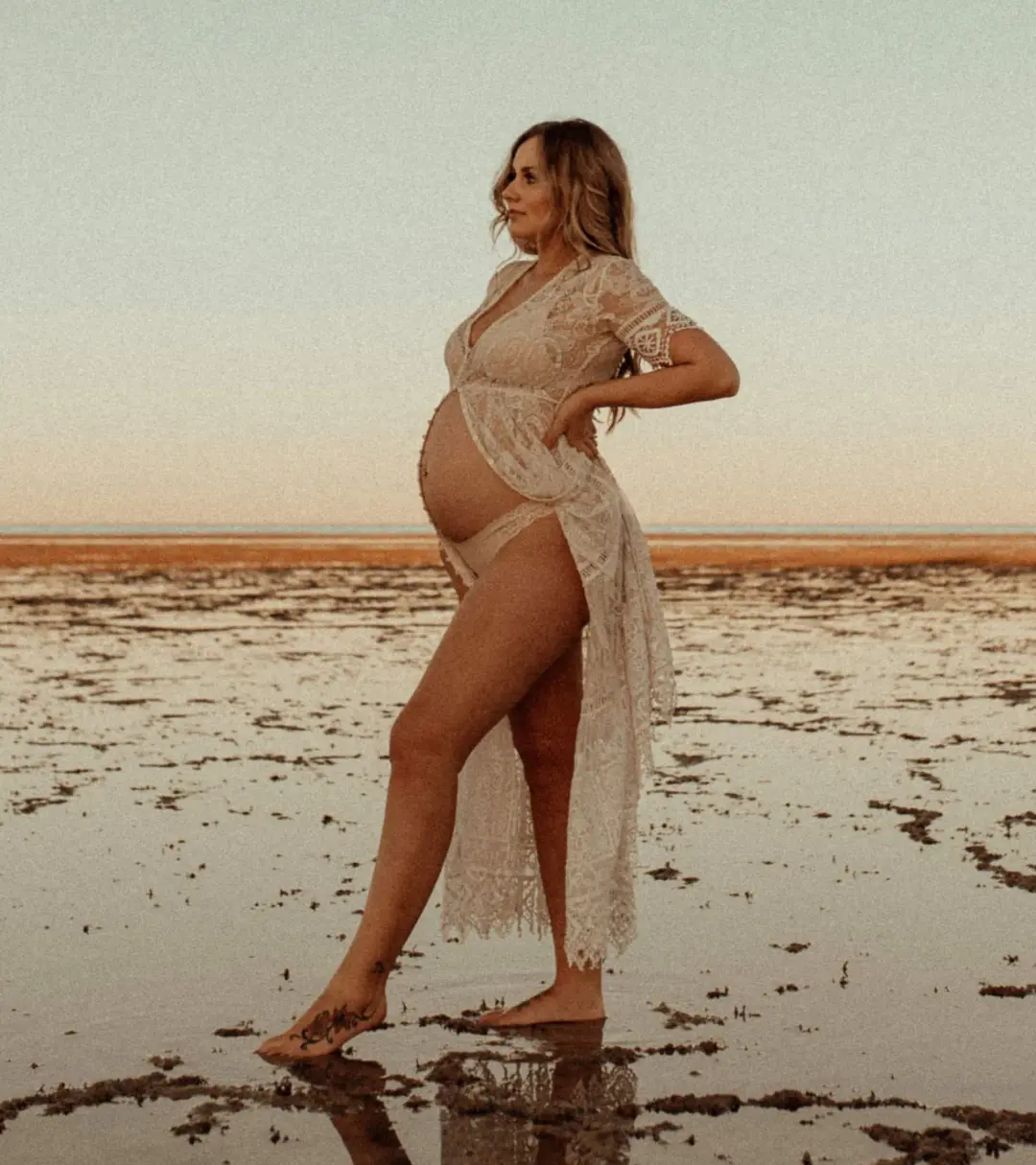 Spell & The Gypsy Rhiannon Gown Cream Size M for rent on The Volte - main image