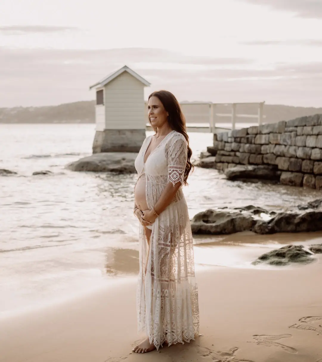 Spell & The Gypsy Rhiannon Gown Cream Size M for rent on The Volte - main image