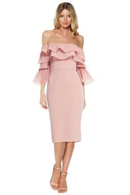 TALULAH - WALK ON BY OFF THE SHOULDER DRESS for rent on The Volte - image 1