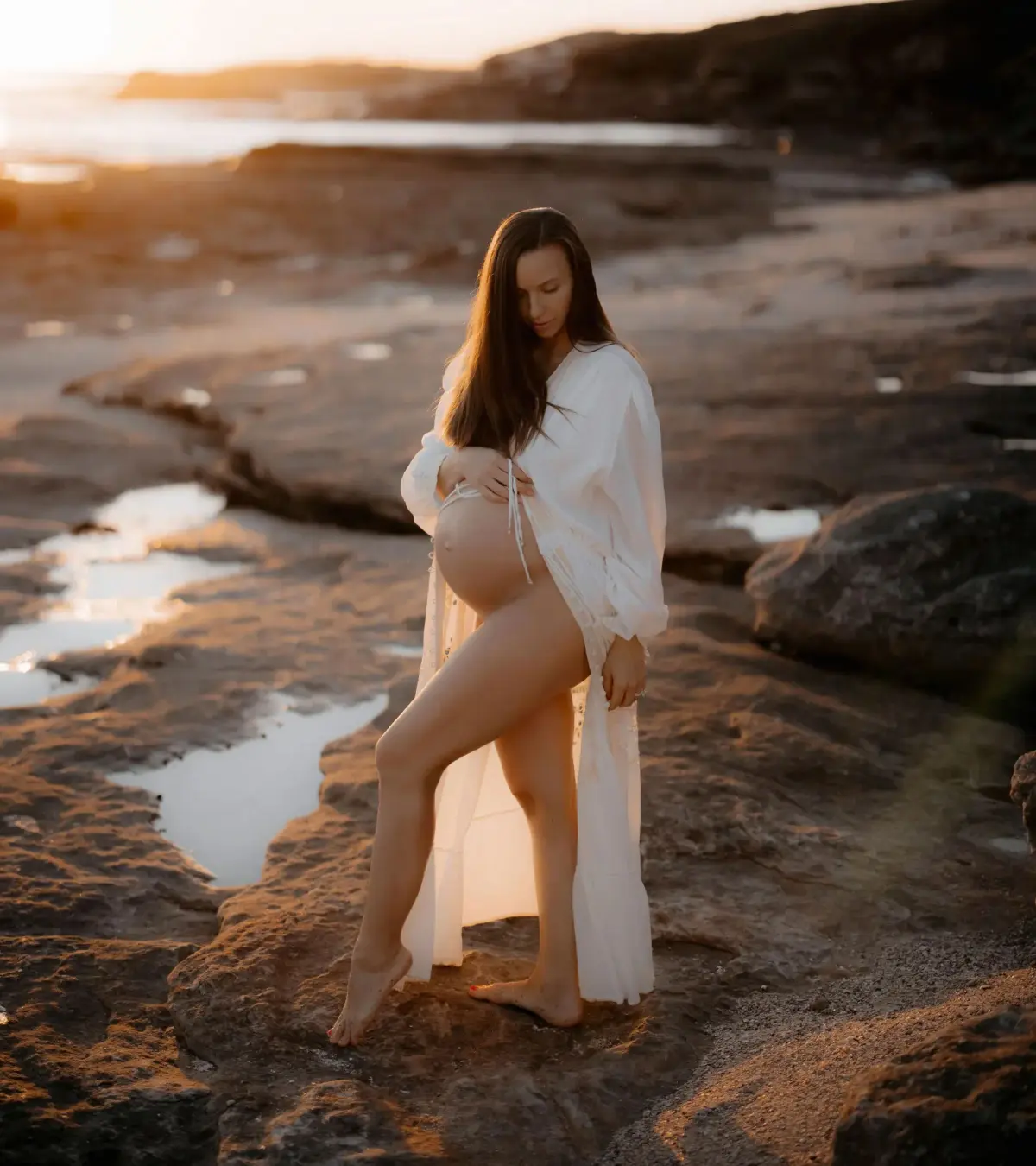 Chasing Unicorns Entering The Dreamland Kimono Dress Cream Size L - Image 4