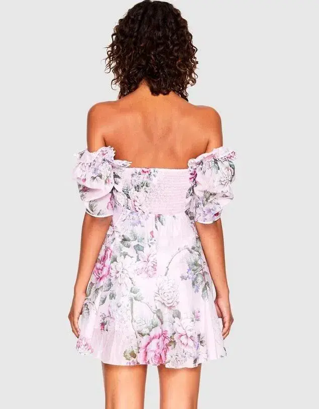Alice McCall Peony Mini Dress Floral Size 10 for rent on The Volte - main image