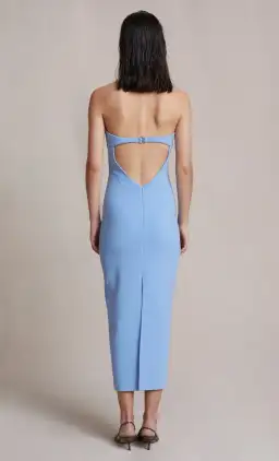 Bec and Bridge Noa Midi Dress Blue Size 6