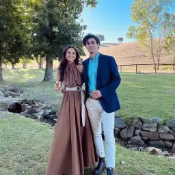 Scanlan Theodore Cotton Strapping Dress With Belt Brown Size 6 for rent on The Volte - image 4