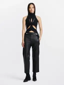Dion Lee Muscular Twist Tank Black Size 6 for rent on The Volte - image 2