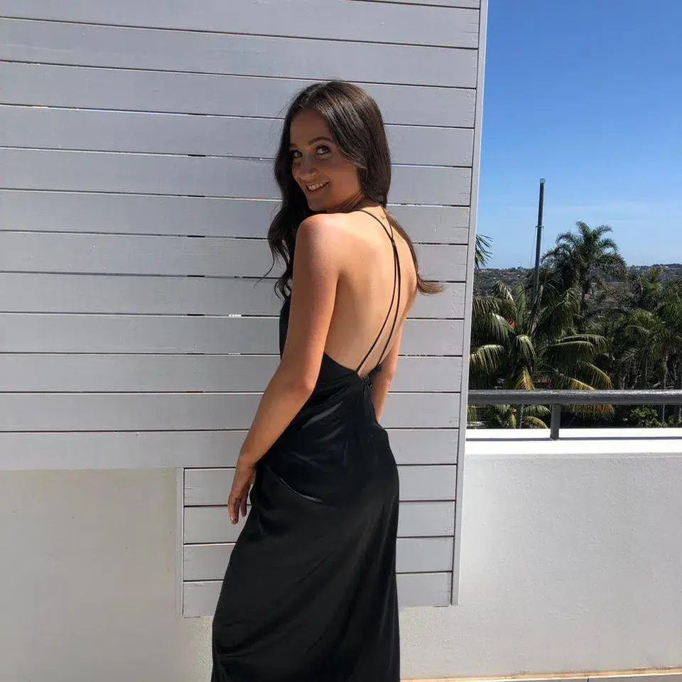 Manning Cartell Dream Girl Dress Black Size 6 for rent on The Volte - main image