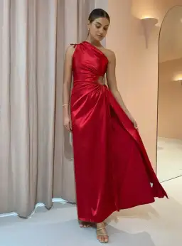 Sonya Moda Nour Scarlett Red Maxi Dress Size 8 for rent on The Volte - image 2