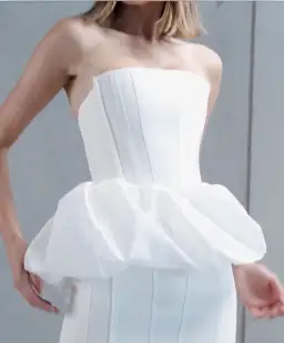 Toni Maticevski Reside Bubble Bustier and Vindicate Skirt Set Size 10 for rent on The Volte - image 2