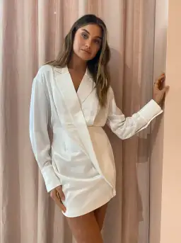 Acler Woodbine Dress White Size 10 for rent on The Volte - image 3