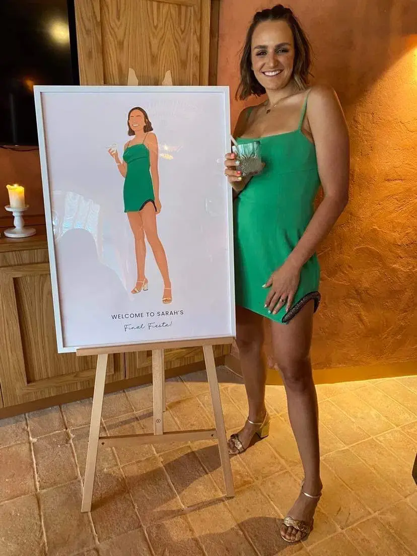 Rachel Gilbert Cecilio Mini Dress Green Size 2 / Au 10 for rent on The Volte - main image