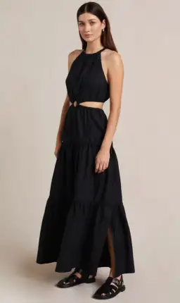 Bec and Bridge Helene Maxi Dress Black Size 8 for rent on The Volte - image 2