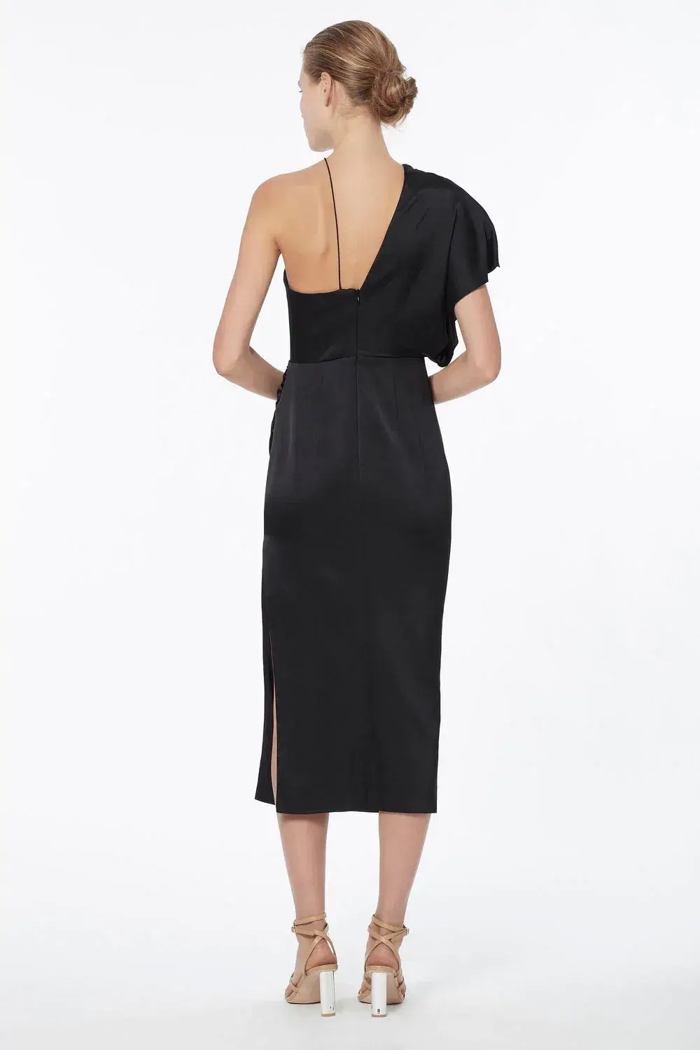 Manning Cartell Miami Heat Asymmetric Dress Black Size 12 for rent on The Volte - main image